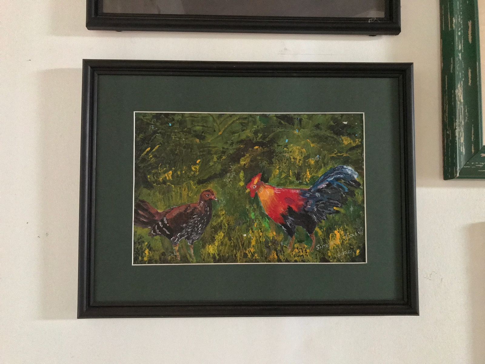 Sri Lankan Jungle Fowl by Simpson David