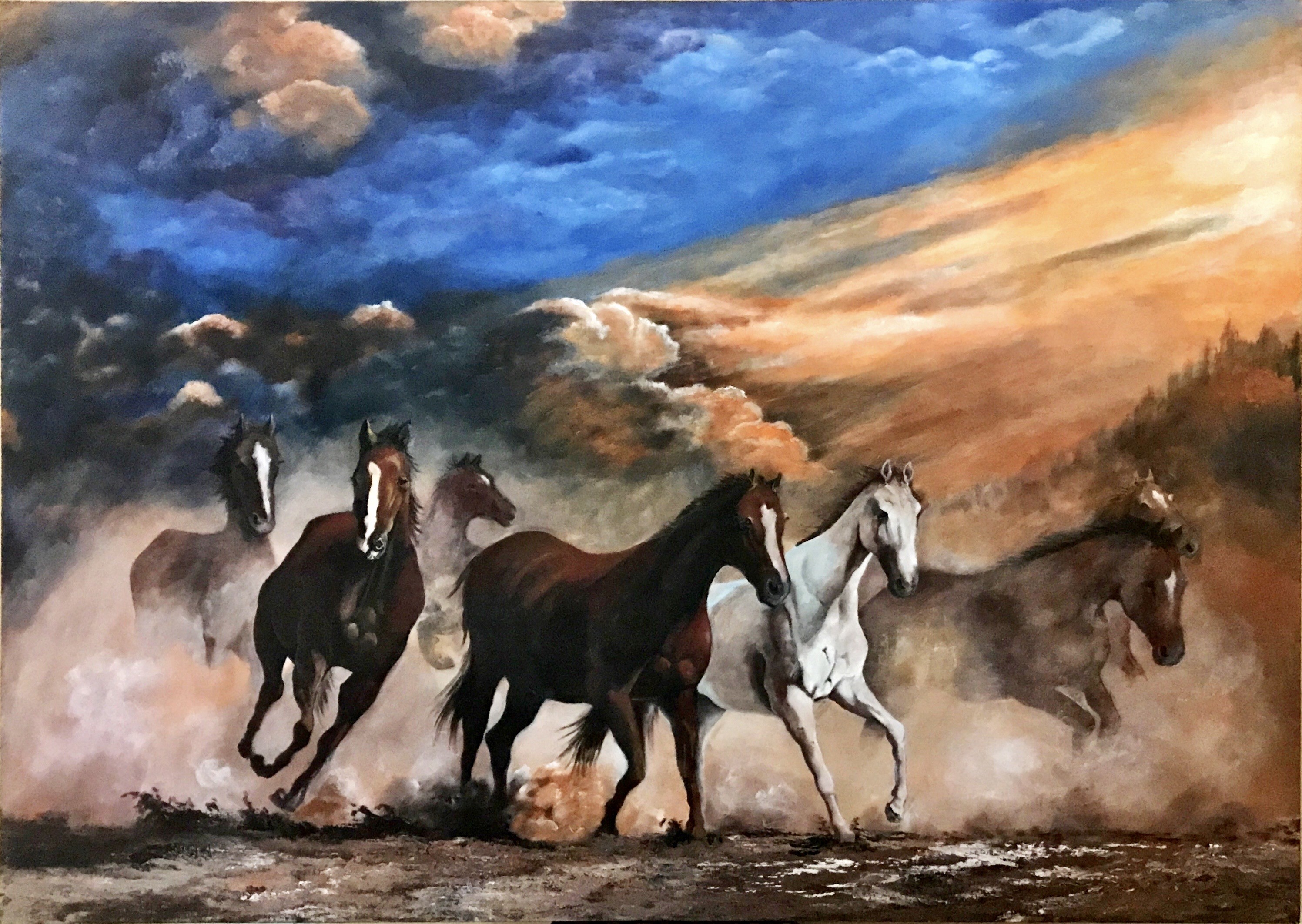 Stallions by Samantha Wijesinghe
