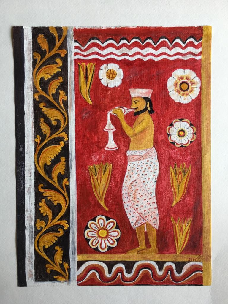 The Conch Blower by Devika Ilayperuma-Florrimell