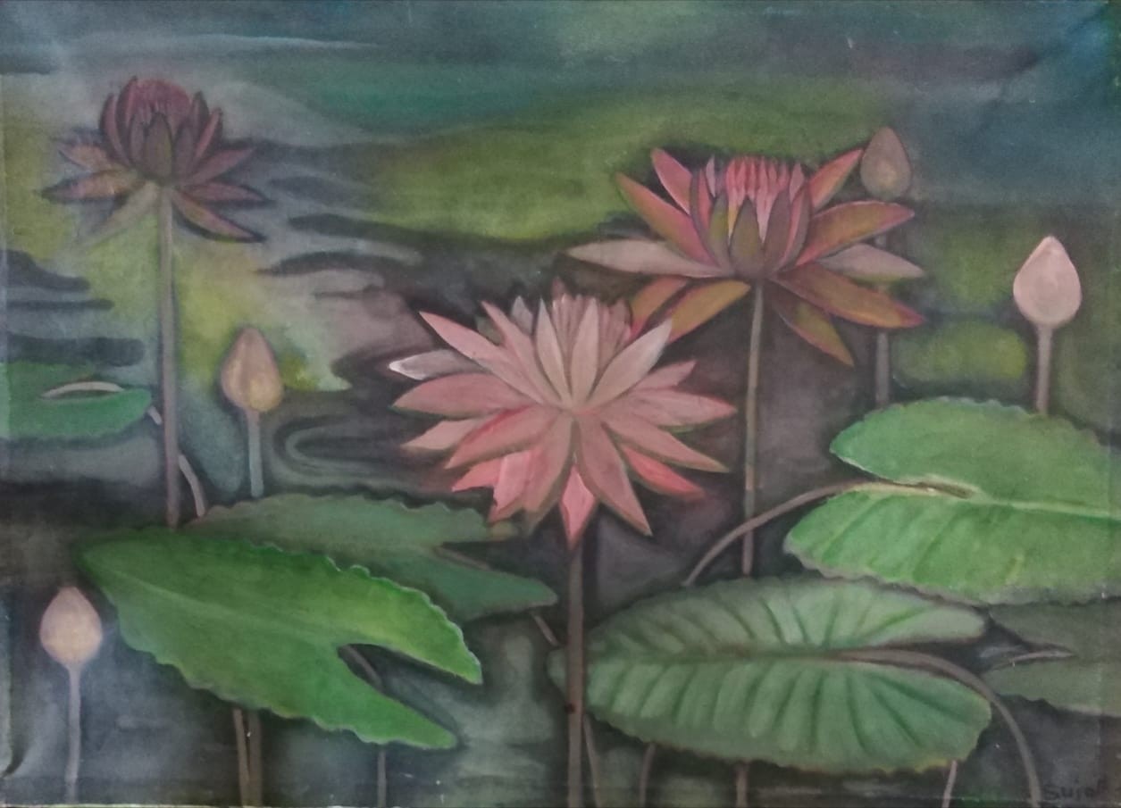 The Lotus Lake by Sujatha Illangasinghe