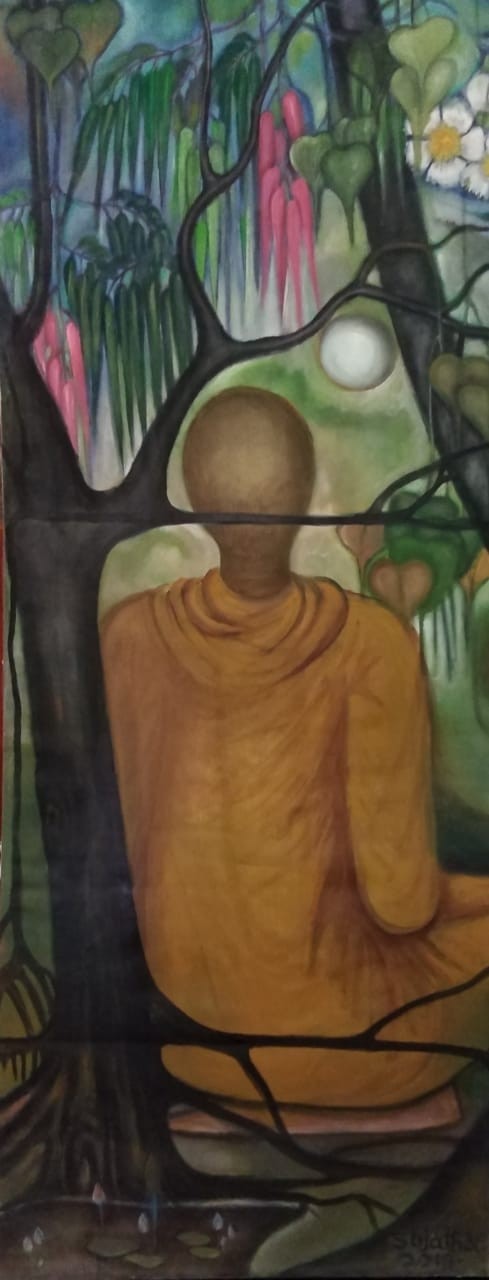 The Monk by Sujatha Illangasinghe