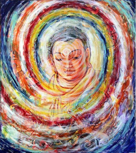 The Supreme Buddha ii by Sunil Jayantha Ekanayake