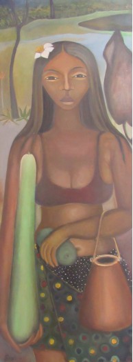 The Village Woman by Seevali Illangasinghe