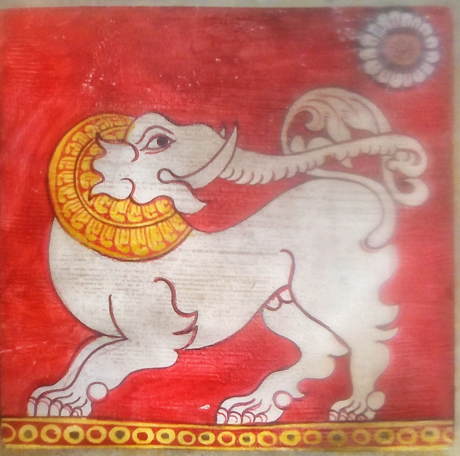 Traditional painting by Dammika Bandara