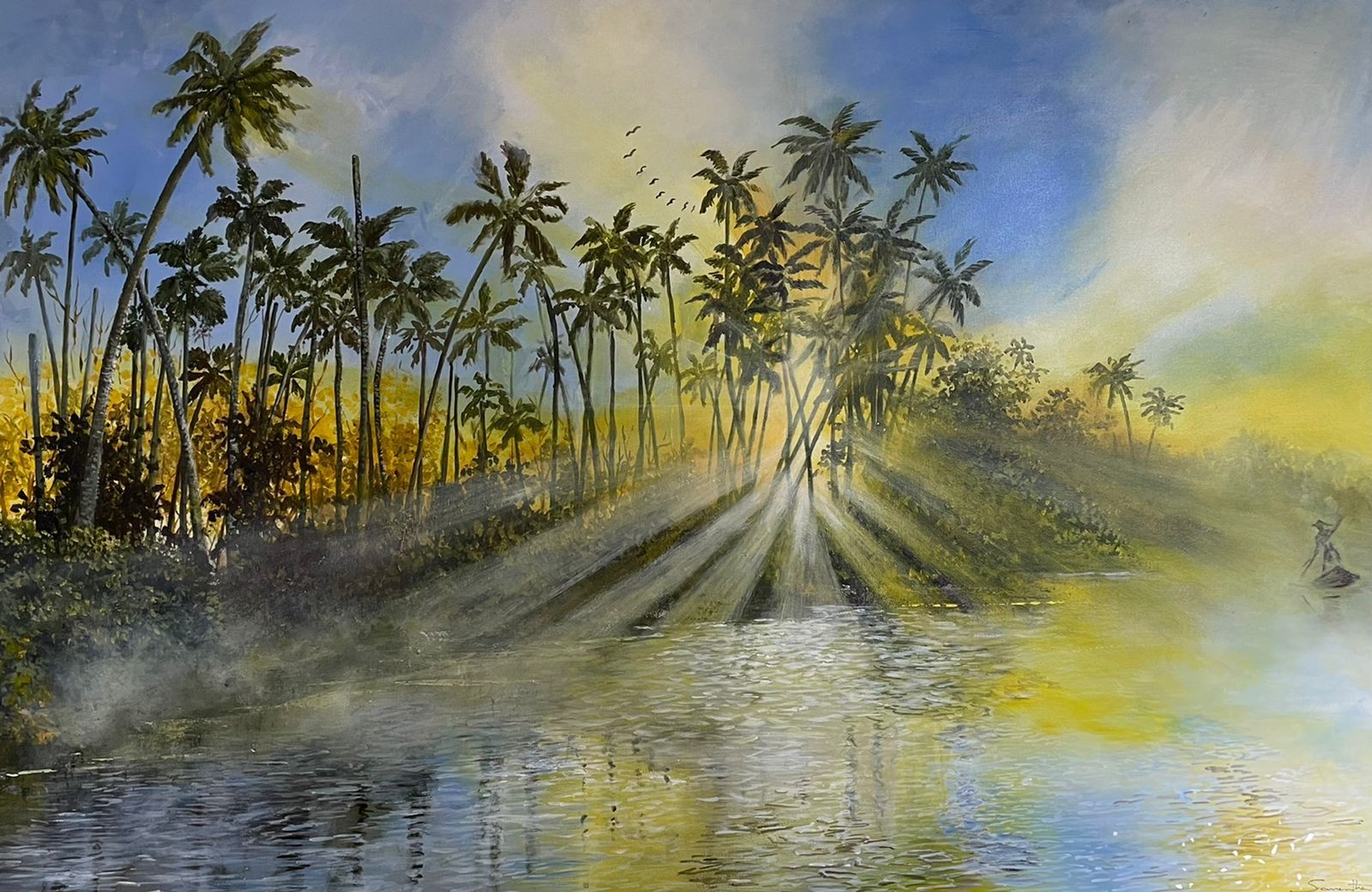 Tropical Sunrise by Samantha Wijesinghe