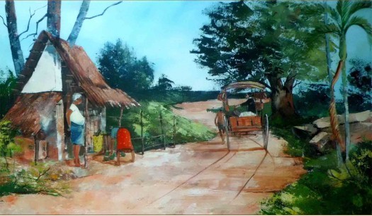 villege by Senake Jayasinghe