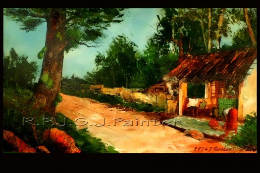 villege by Senake Jayasinghe