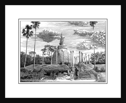 Thuparamaya In Ceylon 1800