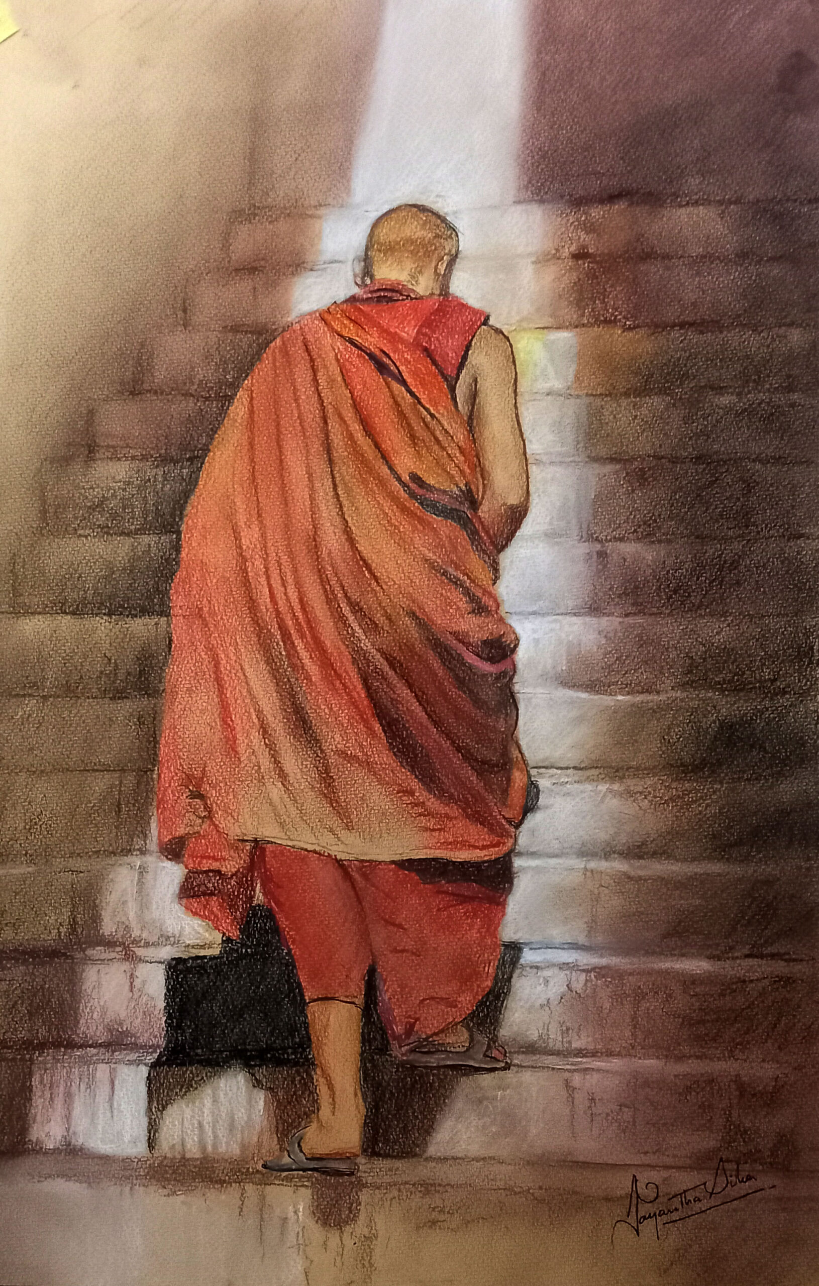 Path to Nirvana - Sri Lankan Art Gallery