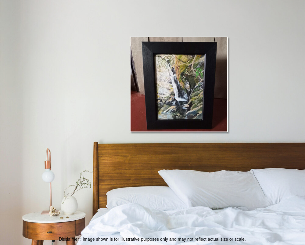 Sinharaja Forest Waterfall - Framed