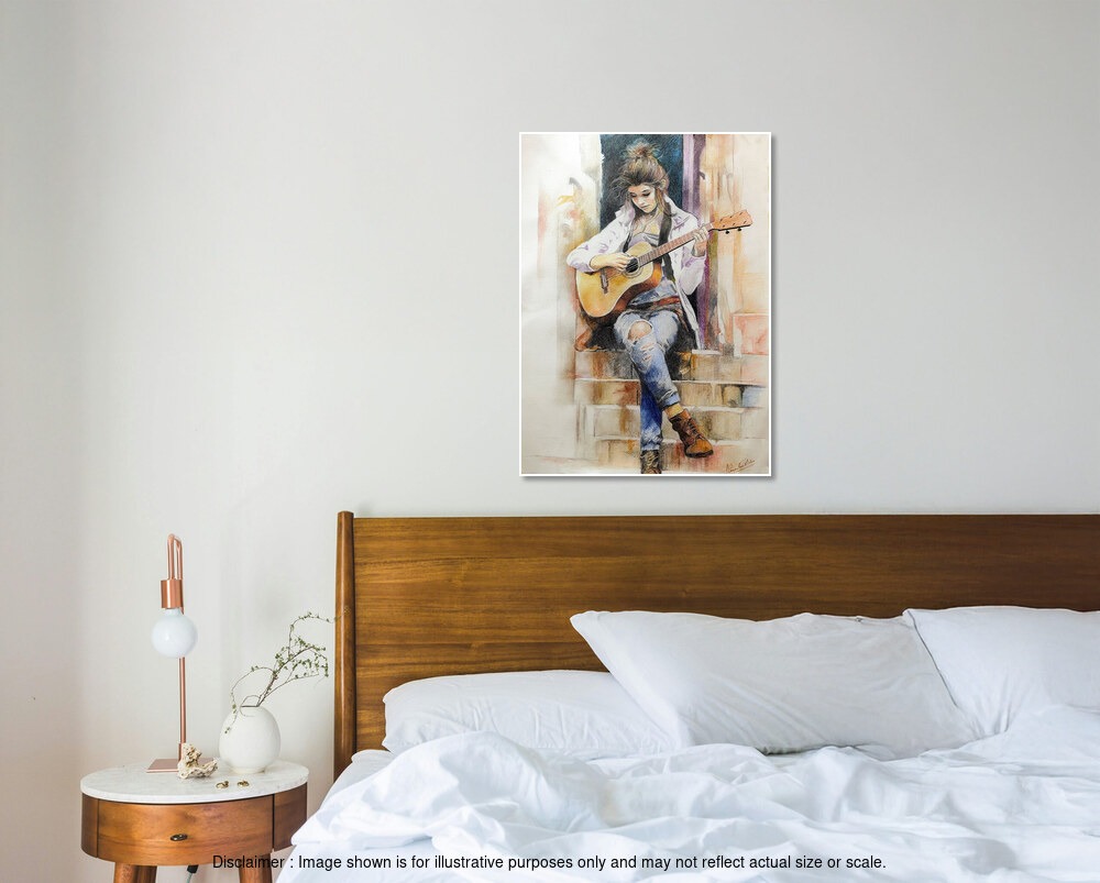 The Girl With The Guitar