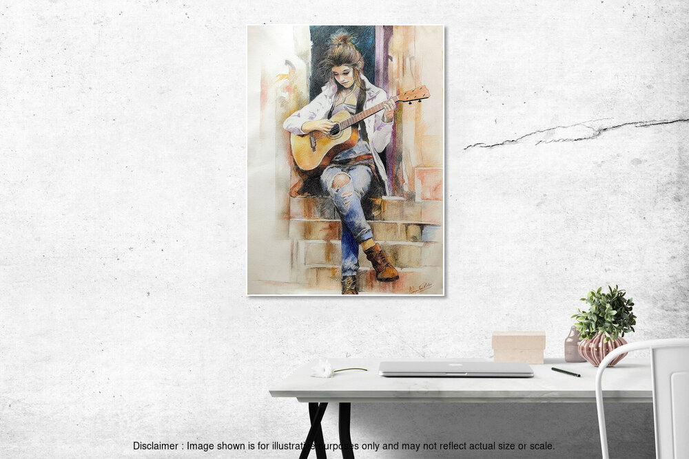 The Girl With The Guitar