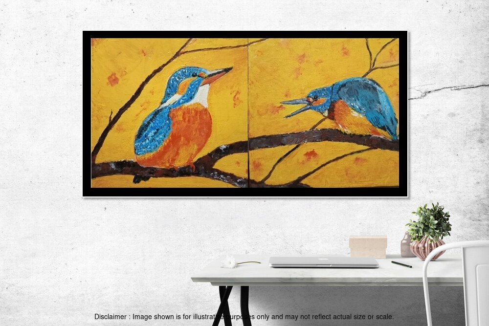 Pair of Kingfisher