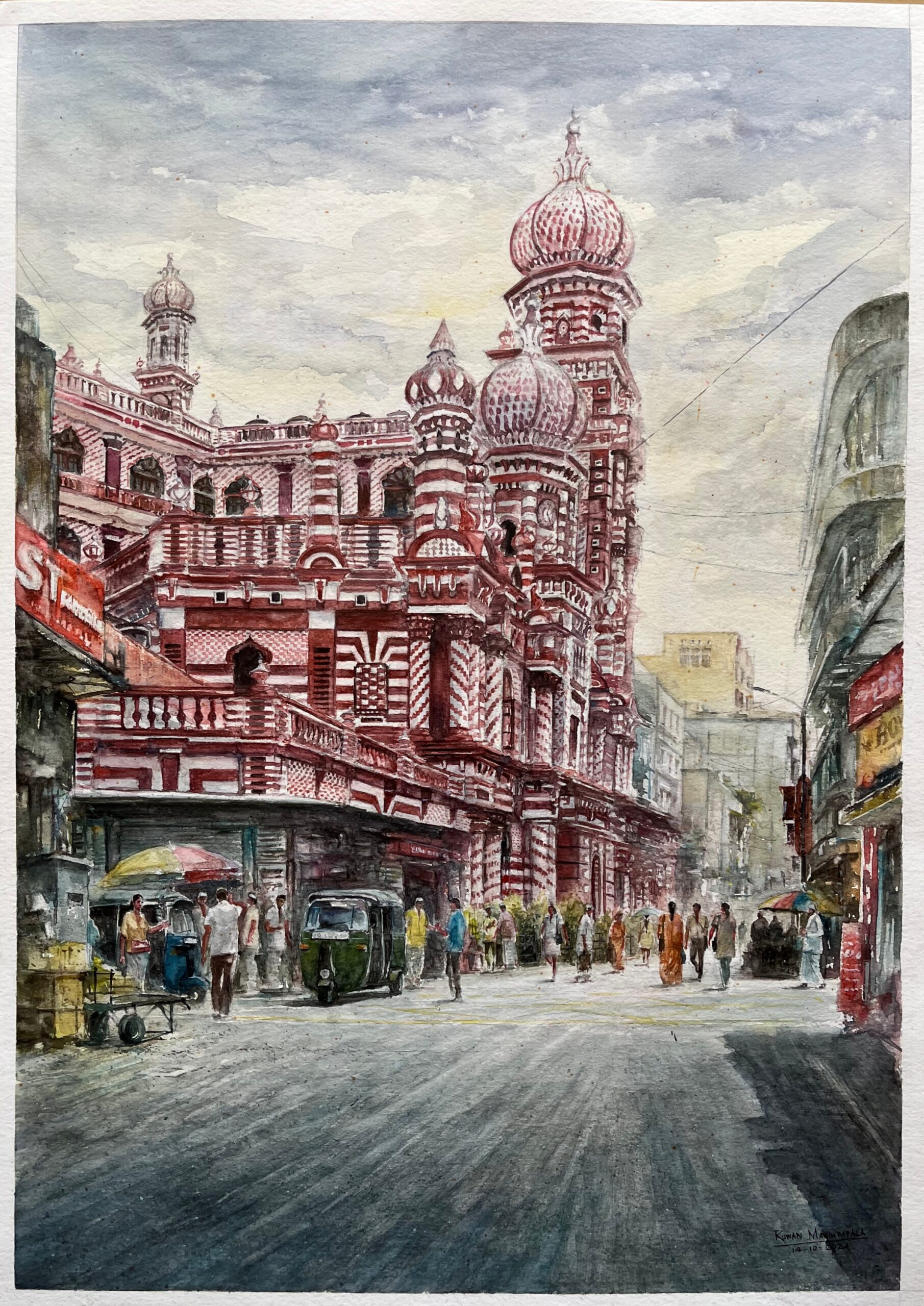 Red Mosque in Colombo