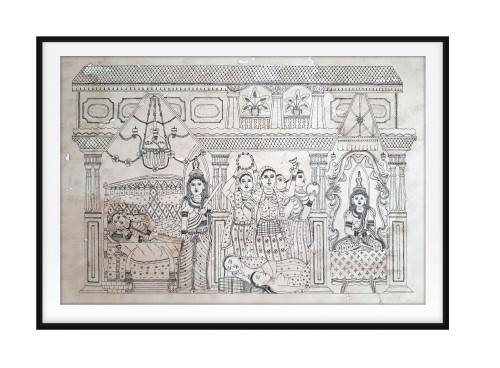 Temple Mural