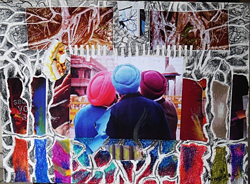 Turbaned Men In Delhi India