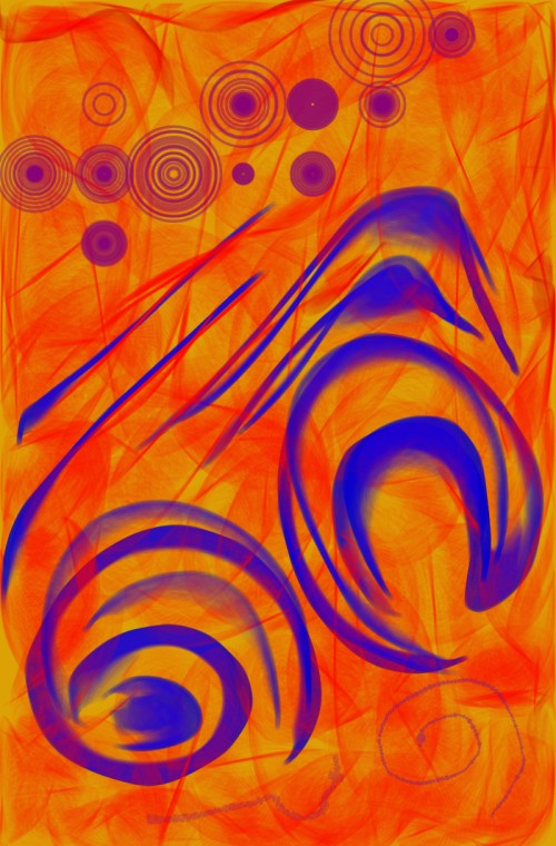 Orange Blueness