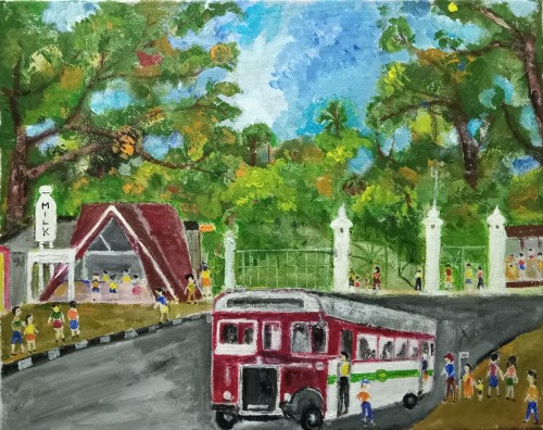 Yakka Bus And Peradeniya Garden