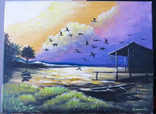 Sunset Lakeside