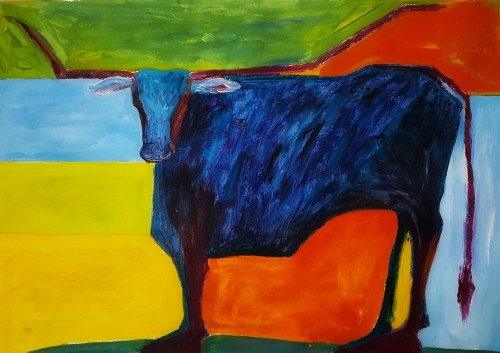 Playful Bull