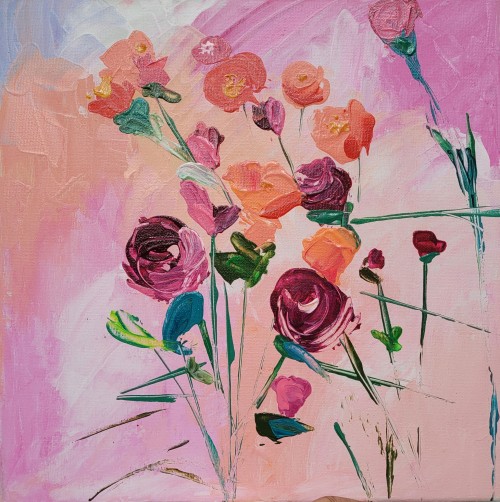 Pastel Roses - Flowers Roses