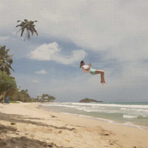 Young Flight On A Bright Day