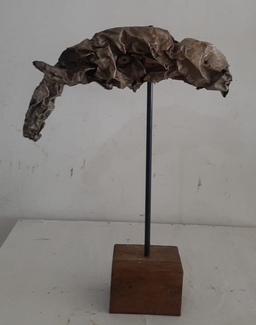 Sculpture Of Metal Art