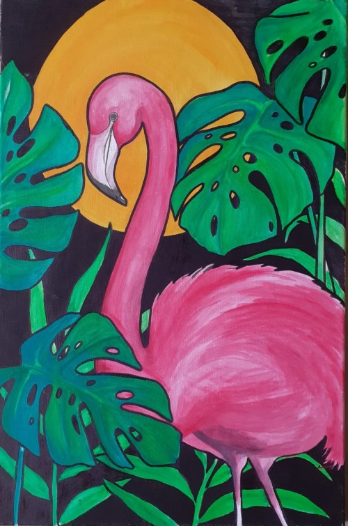 Proud Flamingo