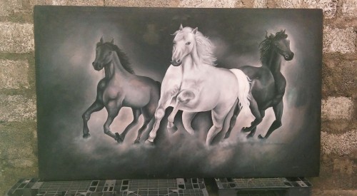 Running Wild Horses