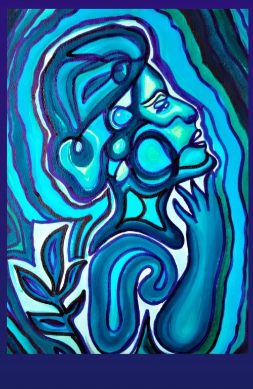 Line Art Painting
