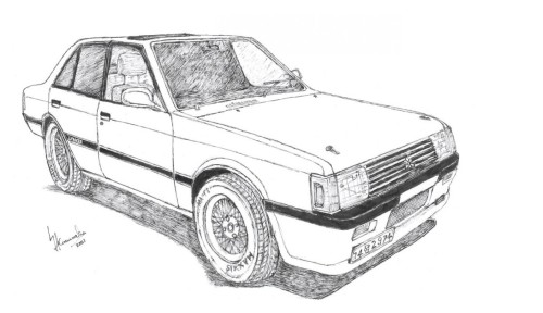 1983 Mitsubishi Lancer 4g12