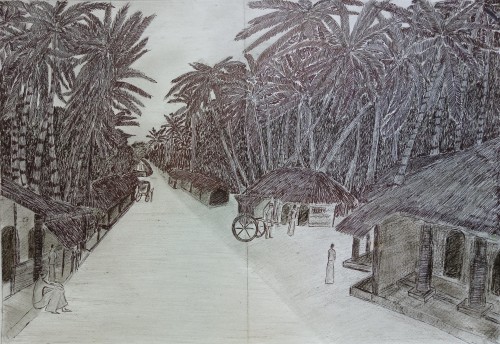 Galle Road - Near Kolpity 1800s