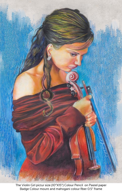 The Girl Play The Violin