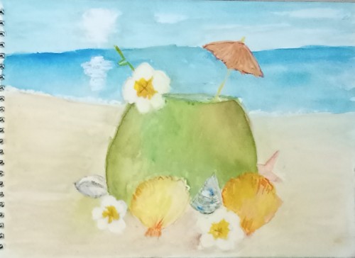 Sunny Beach With Cool Kurumba Wa