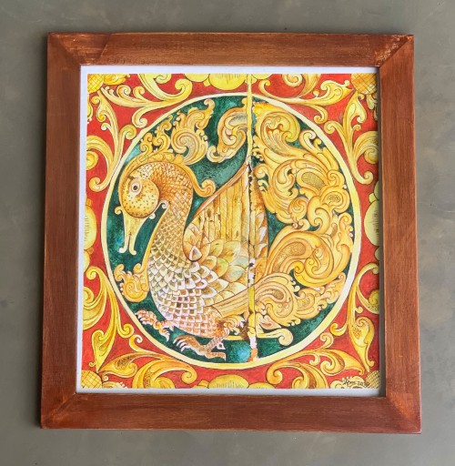 Wall Painting At Kelaniya Temple