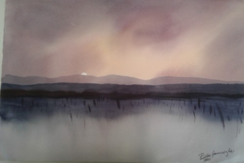 The Lake In The Dawn