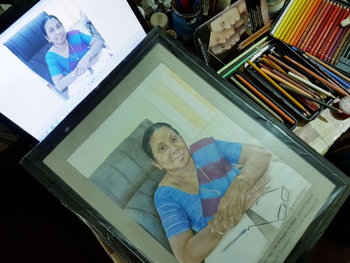 Colour Pencils Portrait A3-36