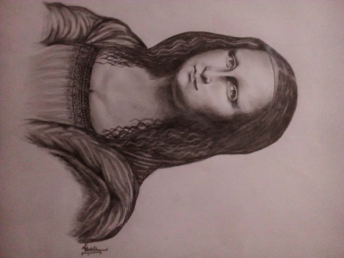 Portrait Of Mona Lisa