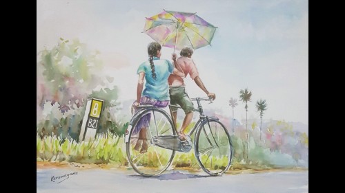 Shade On A Bike