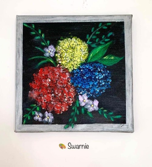 Floral - In Black