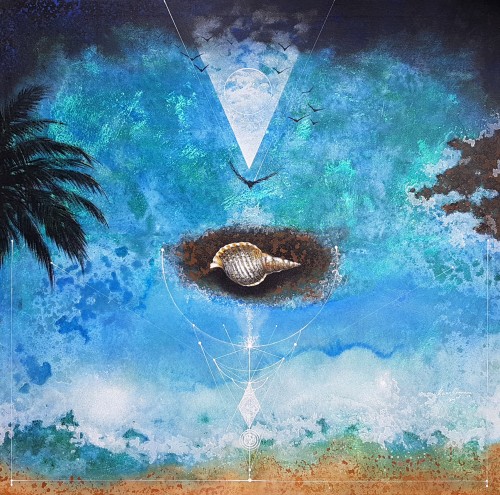 Triton In Geometric Composition