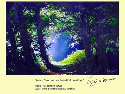Hand Drawing By Sri Lanka Artist