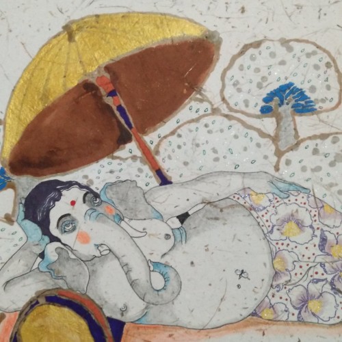 Resting At The Ganesha Temple