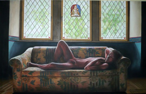 Relaxing Naked Guy-30