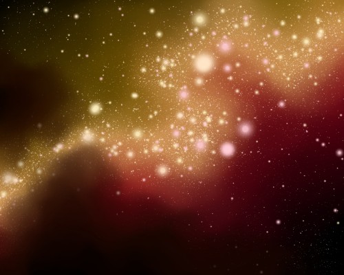 Yellow And Red Nebula