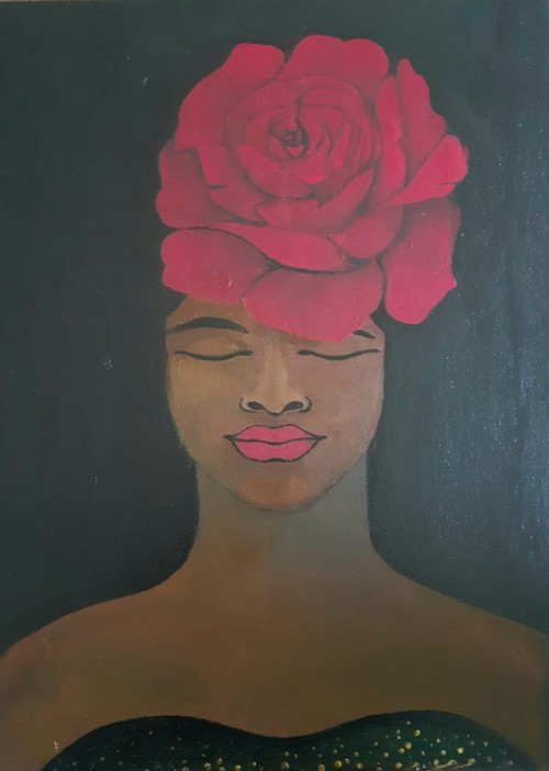 Lady With The Rose