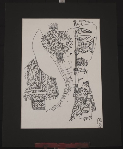 Rajah - Line Drawing