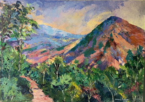 Path Along Knuckles Range