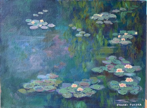 Lotus Pond, Sri Lanka