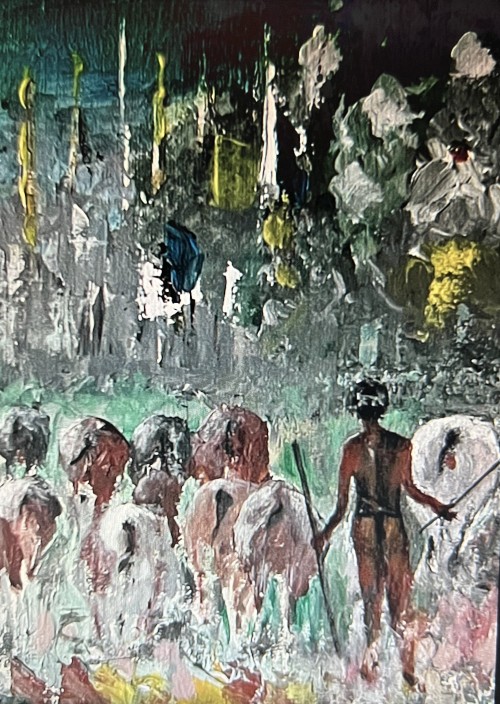 Cowherd In Anuradhapura